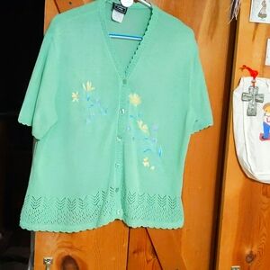 Southern Lady Large Acrylic Sweater